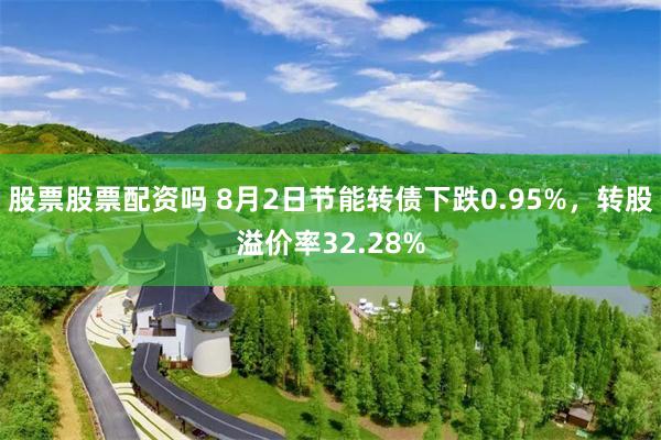 股票股票配资吗 8月2日节能转债下跌0.95%，转股溢价率32.28%