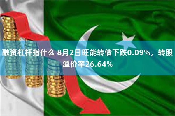 融资杠杆指什么 8月2日旺能转债下跌0.09%，转股溢价率26.64%