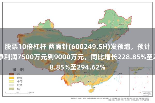 股票10倍杠杆 两面针(600249.SH)发预增，预计2024年净利润7500万元到9000万元，同比增长228.85%至294.62%