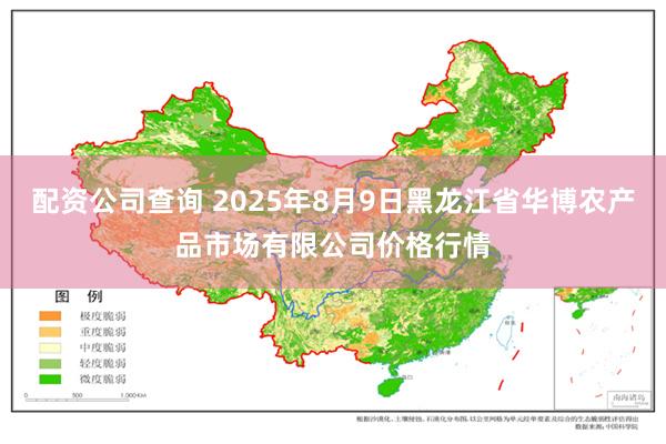 配资公司查询 2025年8月9日黑龙江省华博农产品市场有限公司价格行情